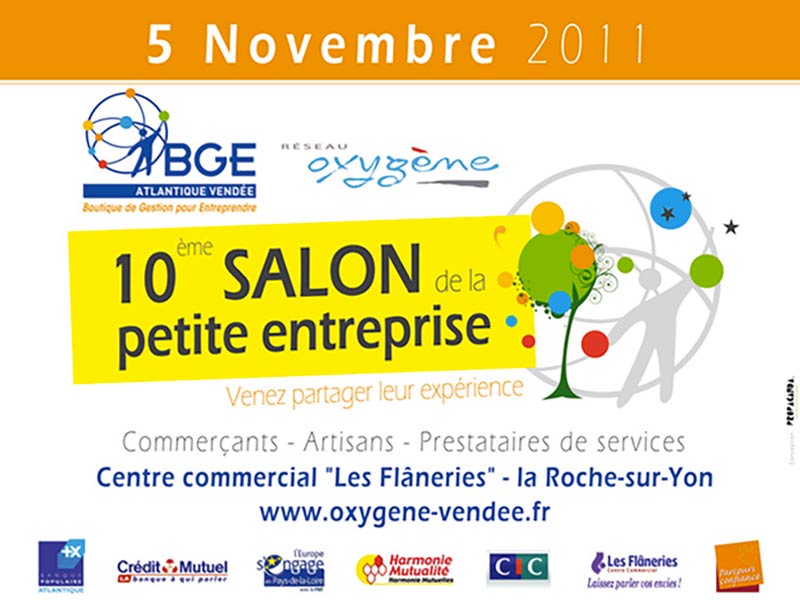 affiche grand format bge vendee