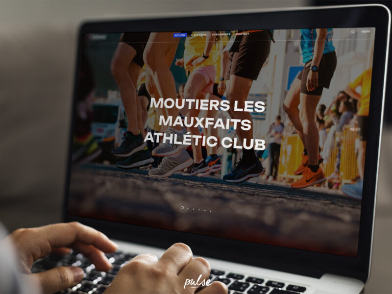 creation de site internet club athletisme