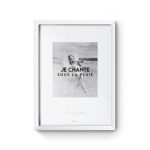 Poster Je chante sous la pluie