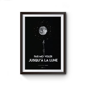Poster Fais moi voler jusqu'à la lune