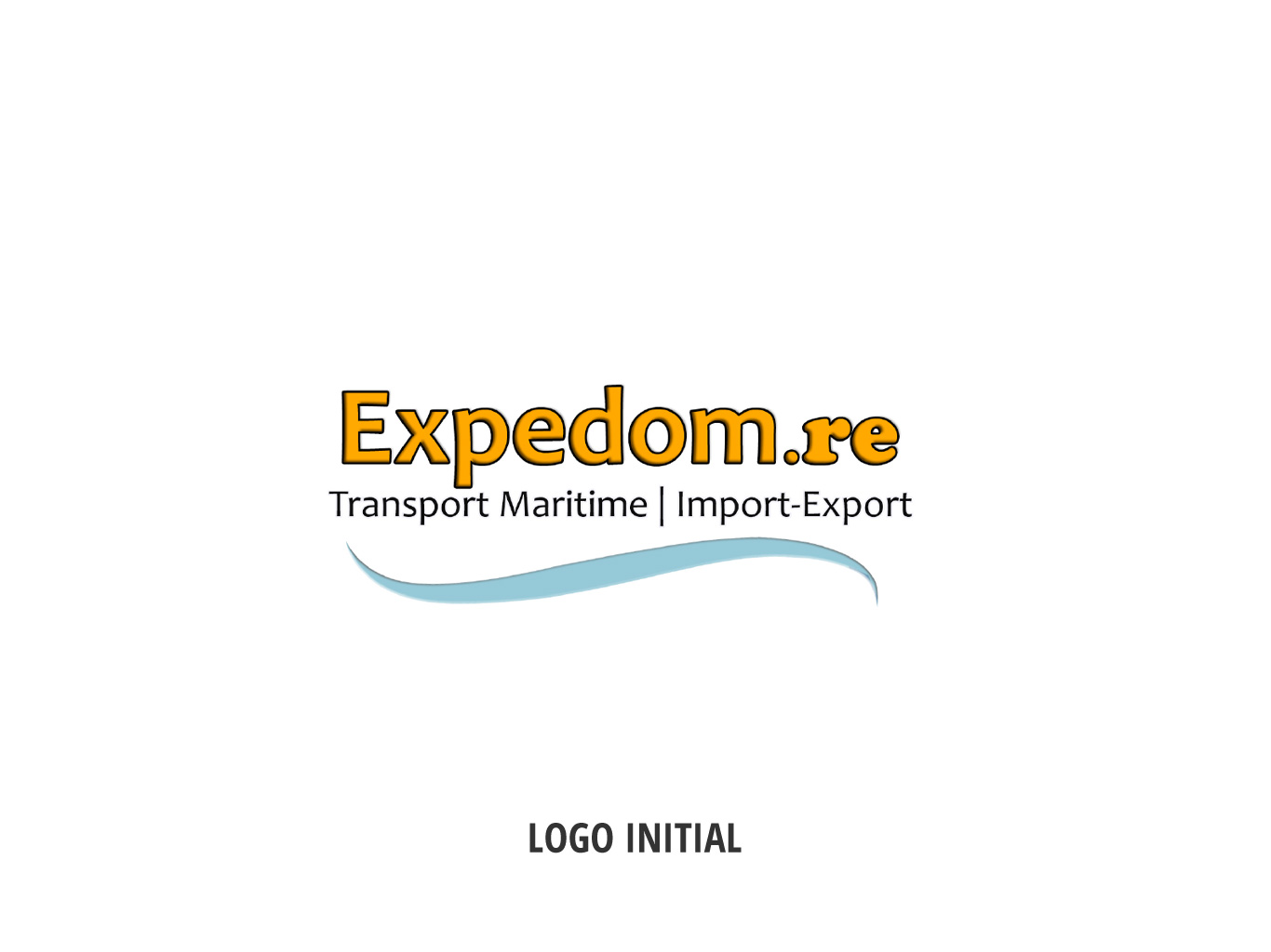 Refonte Logo Initial Transport Expedom