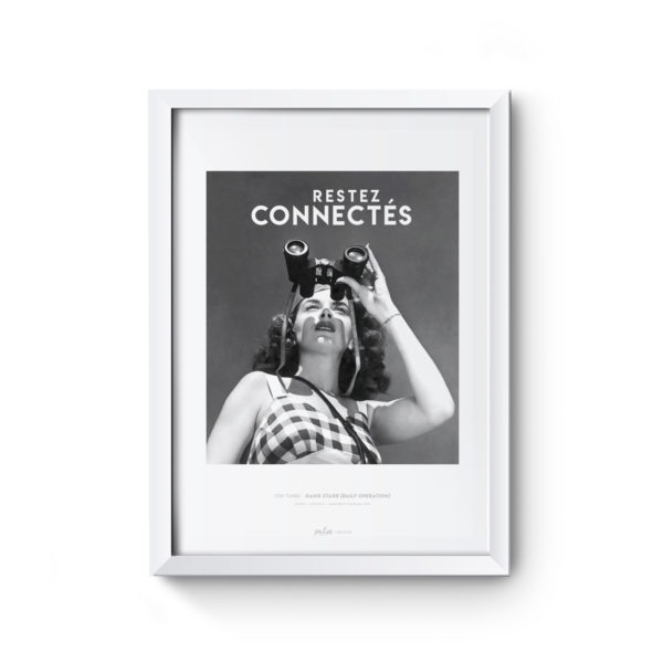 Poster Restez connectés