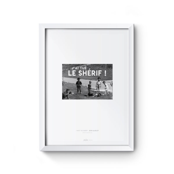 Poster J'ai tué le shérif