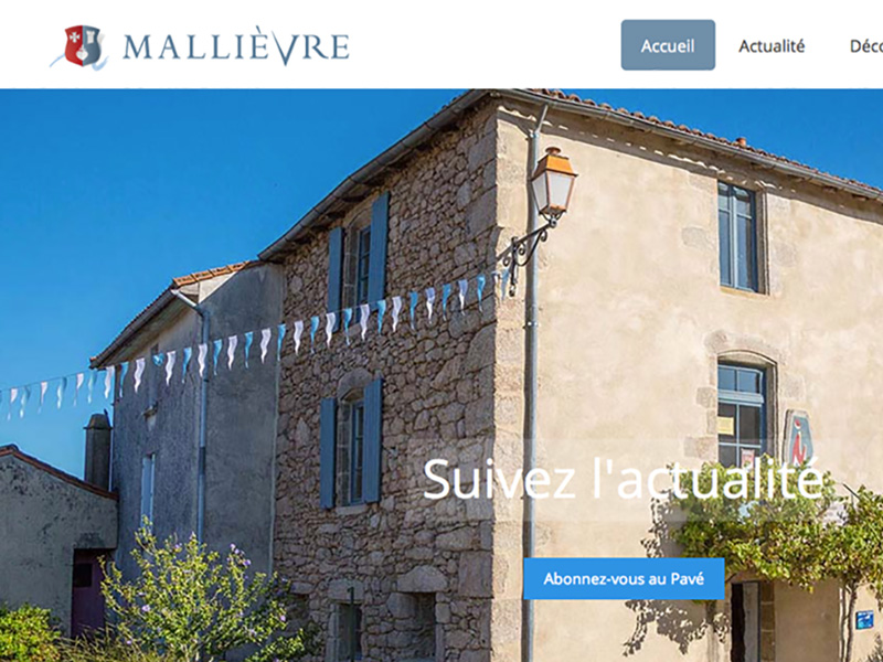 site internet mairie mallievre