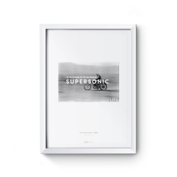 Poster Je veux faire de toi un homme supersonic