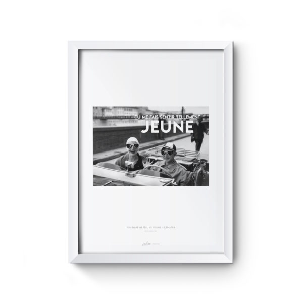 Poster Tu me fais sentir tellement jeune